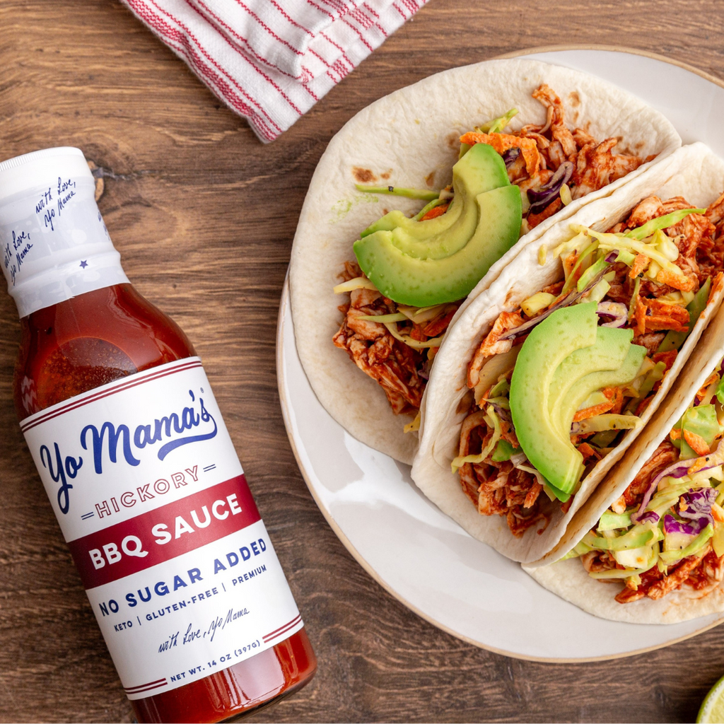 Hickory BBQ Chicken Slaw Tacos